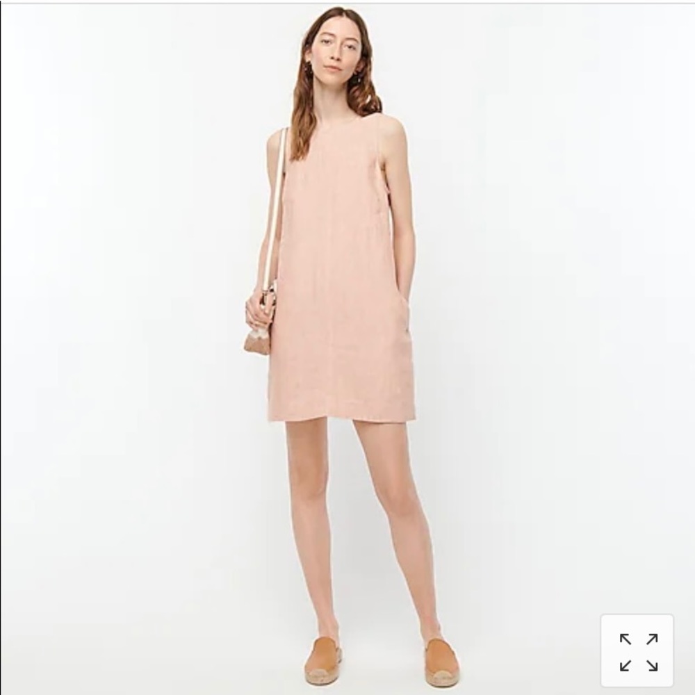 NWT J. Crew linen dress -perfect for summer!